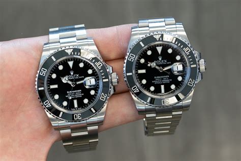 Rolex Submariner 126610 vs. 116610 .